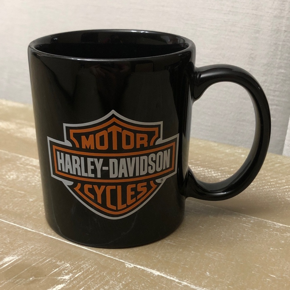 Harley-Davidson Coffee Mug Black with Harley Logo - Pomona Valley Montclair, CA